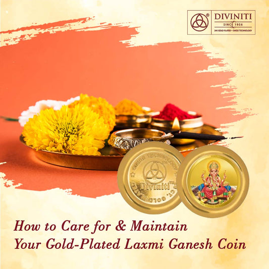 How to Care for and Maintain Your Gold Plated Laxmi Ganesh Coin