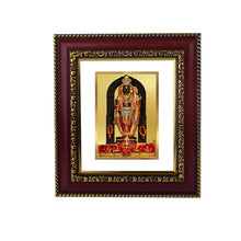 Load image into Gallery viewer, Diviniti 24K Gold Plated Ram Lalla Photo Frame For Home Decor, Table Top, Wall Decor, Puja Room &amp; Gift (13 CM X 15 CM)
