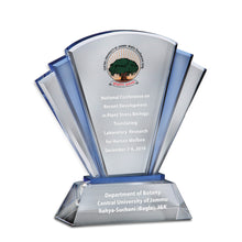 Load image into Gallery viewer, Customized Acrylic Trophy with Matter Printed For Corporate Gifting

