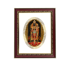 Load image into Gallery viewer, Diviniti 24K Gold Plated Ram Lalla Photo Frame For Home Decor, Table Top, Wall Hanging, Puja &amp; Gift (28 CM X 23 CM)
