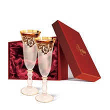 Load image into Gallery viewer, Diviniti Crystal Wine Glasses For Wedding Anniversary Gift
