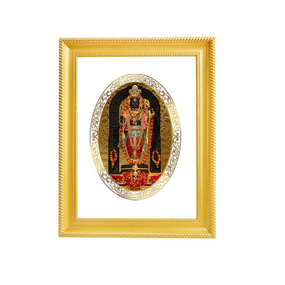 Diviniti 24K Gold Plated Ram Lalla Photo Frame For Home Decor, Wall Hanging, Table Top, Puja Room & Gift DG056S3 (27.6X35.4 CM)