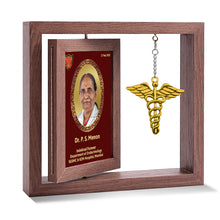 Load image into Gallery viewer, Customized 3D Memento with Hanging Metal Symbol For Corporate Gifting

