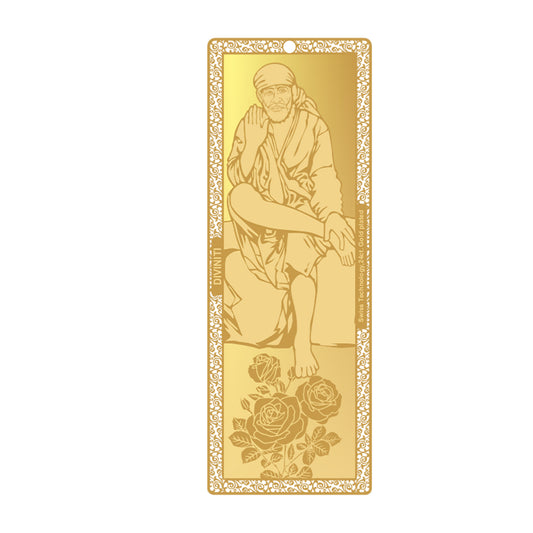 Customized 24K Gold Plated Bookmark For Corporate Gifting