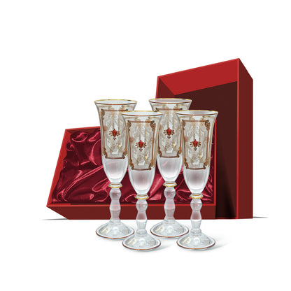 Diviniti Crystal Wine Glasses For Wedding Anniversary Gift