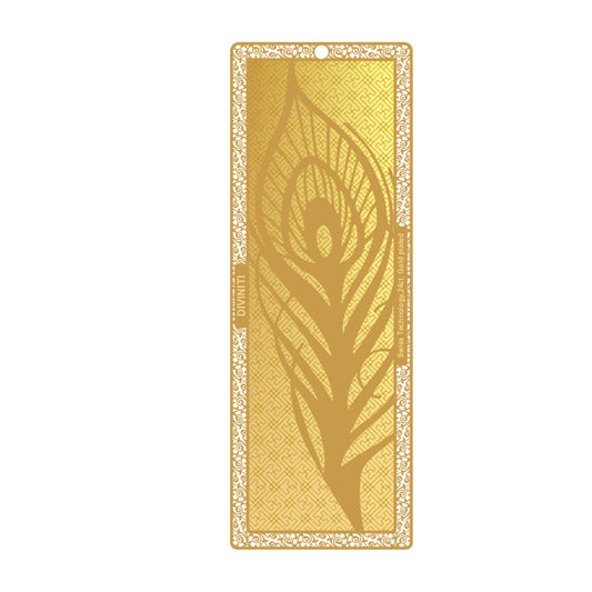 Customized 24K Gold Plated Bookmark For Corporate Gifting