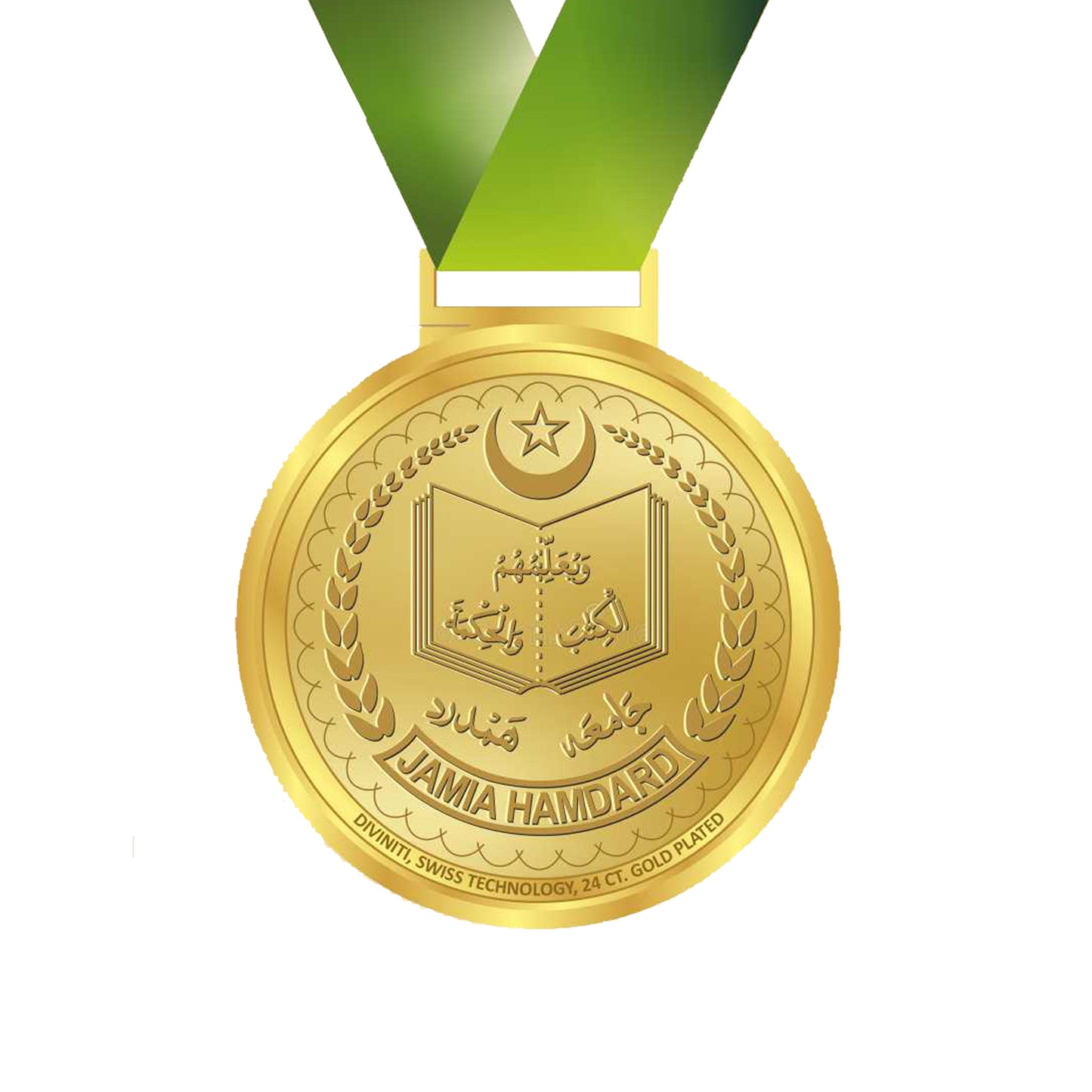 Diviniti 24K Gold Plated Customized Medal For University, Sport Events, Talent Shows, Contests & Competition