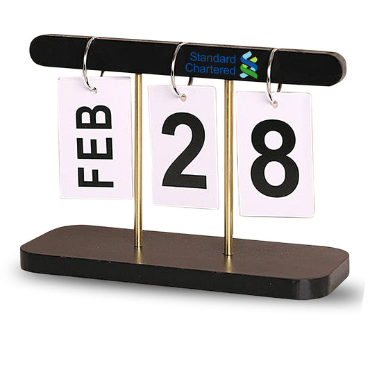 Customized Hanging Table Top Calendar For Corporate Gifting