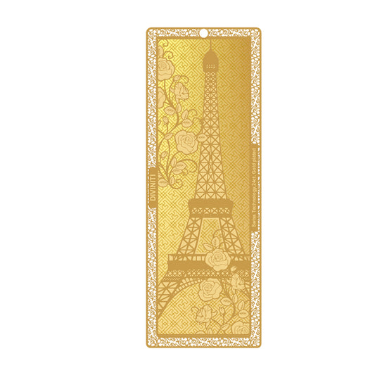 Customized 24K Gold Plated Bookmark For Corporate Gifting