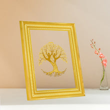 Load image into Gallery viewer, Diviniti 24K Gold Plated Tree of Life Photo Frame For Home Decor &amp; Wall Hanging (44.4 CM X 37 CM)
