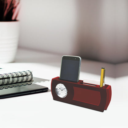 Diviniti Customized Pen Holder with Round Watch For University