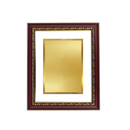 Diviniti 24K Gold Plated Customized Printed Photo Frame With Personalized Gift for Birthday, Marriage Anniversary & Celebration and Loved Ones DG105S3 (27.6X35.4 CM)