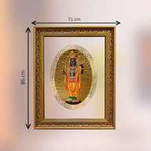 Load image into Gallery viewer, Diviniti 24K Gold Plated Ram Lalla Photo Frame For Home Decor Showpiece, Wall Hanging Decor, Puja &amp; Special Gift (87 X 71.3 CM)
