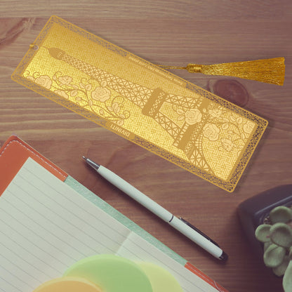 Customized 24K Gold Plated Bookmark For Corporate Gifting