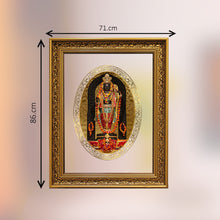 Load image into Gallery viewer, Diviniti 24K Gold Plated Ram Lalla Photo Frame For Home Decor Showpiece, Wall Hanging Decor, Puja &amp; Special Gift (87 X 71.3 CM)
