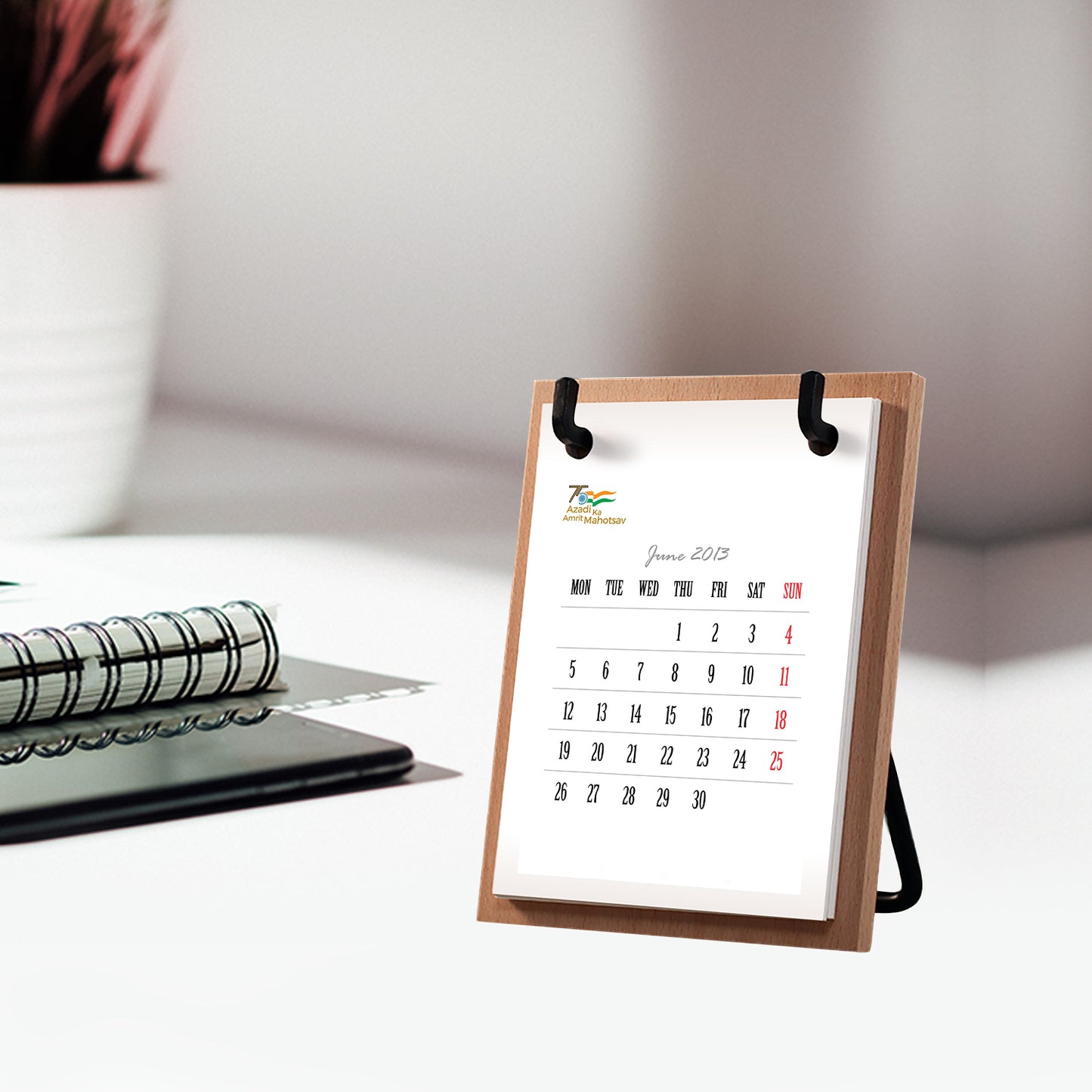 Diviniti Customized Hanging Table Top Calendar For University