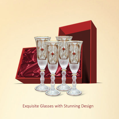 Diviniti Crystal Wine Glasses For Wedding Anniversary Gift