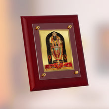 Load image into Gallery viewer, DIVINITI 24K Gold Plated Ram Lalla Photo Frame For Home Decor, Wall Decor, Table Top, Puja Room &amp; Gift MDF S2.5 (25.1X20.1 CM)
