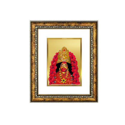 DIVINITI 24K Gold Plated Maa Tara Wall Photo Frame for Home Decor, Wall Hanging, Table Top, Puja Room & Gift DG113S3 (27.6X35.4 CM)