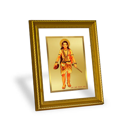 DIVINITI 24K Gold Plated Guru Gorakhnath Wall Photo Frame for Home Decor, Wall Hanging, Table Top, Puja Room & Gift DG056S3 (27.6X35.4 CM)