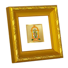 Load image into Gallery viewer, DIVINITI 24K Gold Plated Goddess Meenakshi Photo Frame For Home Decor, Worship, Gift (10.8 X 10.8 CM)
