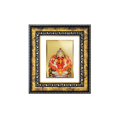 DIVINITI 24K Gold Plated Siddhivinayak Exquisite Photo Frame Idol for Home & Office Decor, Wall Hanging, Workshop, Table Top, Gift|DG113 Size 2 (22.6x18.4 CM)