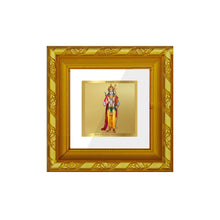 Load image into Gallery viewer, DIVINITI 24K Gold Plated Lord Ram Photo Frame For Home Decoration, Puja, Gift, Festival (10.8 X 10.8 CM)
