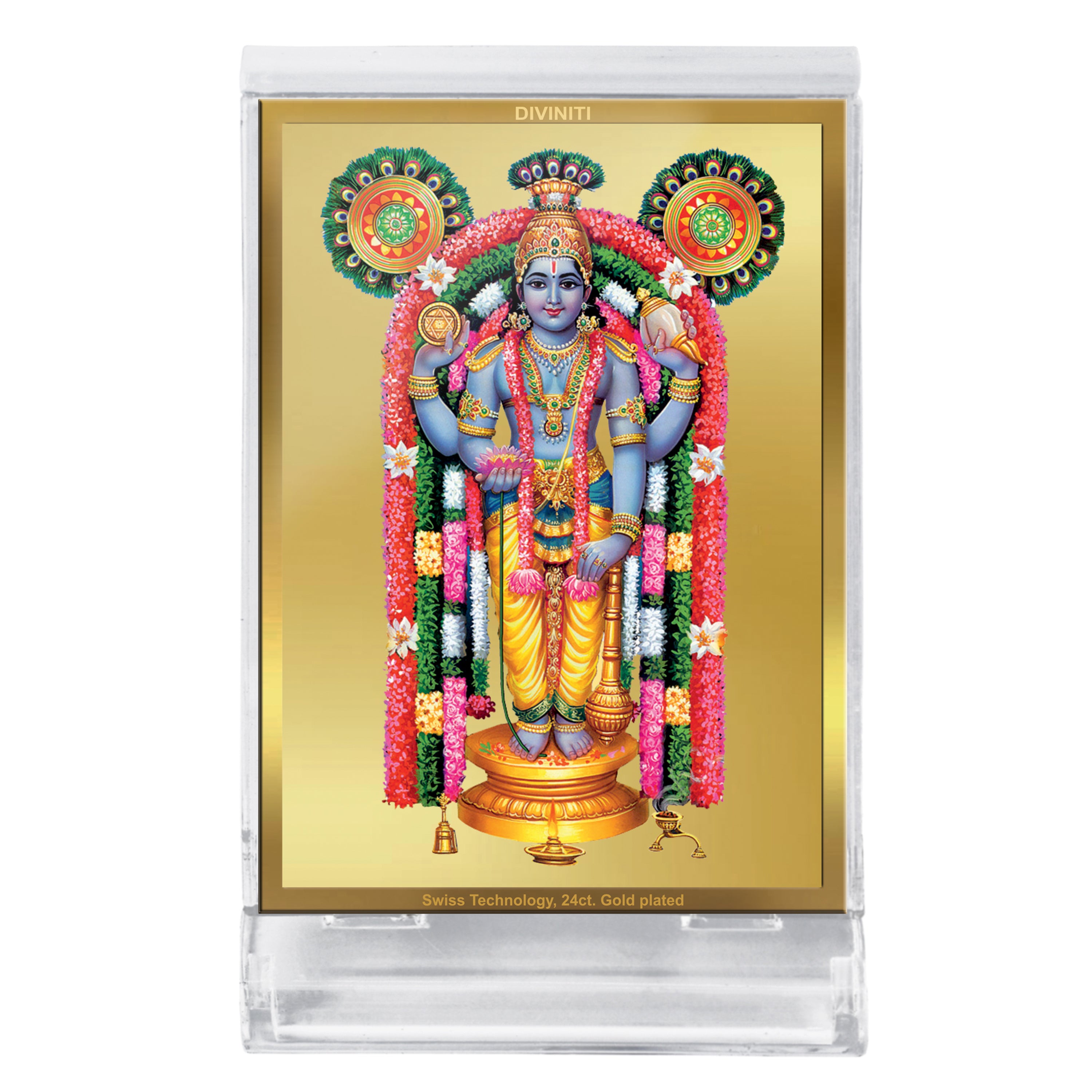 Amazon.com - SHREE GANESH ENTERPRISE GIFTING SOLUTIONS God Guruvayurappan  HD Photo Frame Lord Guruvayoorappan Painting Pooja Wall Hanging (Wood,  Poster with Frame, Multicolour, 25x1x31cm)