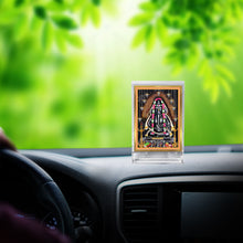 Load image into Gallery viewer, Diviniti 24K Gold Plated Ayyappa Vinayagar Frame For Car Dashboard, Home Decor, Worship &amp; Gift (11 x 6.8 CM)
