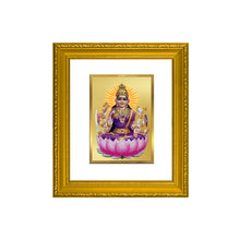 Load image into Gallery viewer, DIVINITI 24K Gold Plated Foil Vijaya Lakshmi Wall Photo Frame Religious Photo Frame Idol for Home &amp; Office Decor Prayer, Gifts Items DG 101 Size 1 (15.3x14.9 CM)
