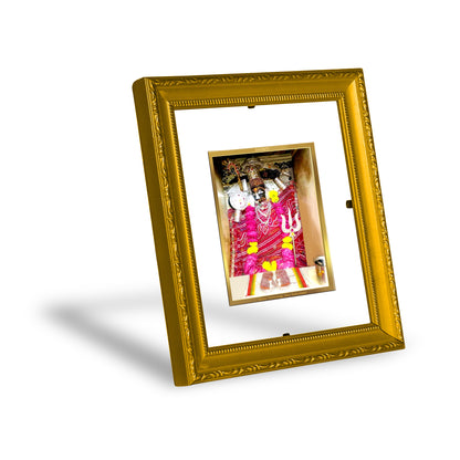 DIVINITI 24K Gold Plated Foil Oriya Mata Wall Photo Frame Religious Photo Frame Idol for Home & Office Decor Prayer, Gifts Items DG 101 Size 1 (15.3x14.9 CM)