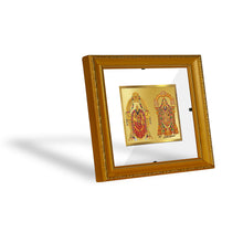 Load image into Gallery viewer, DIVINITI 24K Gold Plated Padmavati &amp; Tirupati  Balaji Gold Plated Wall Photo Frame Religious Photo Frame Idol For Prayer, Gifts Items (DG 101 S1)(13CMX15CM)
