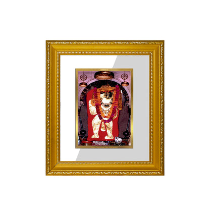 DIVINITI 24K Gold Plated Foil Mehandipur Balaji Wall Photo Frame Religious Photo Frame Idol for Home & Office Decor Prayer, Gifts Items DG 101 Size 1 (15.3x14.9 CM)