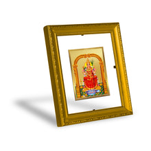 Load image into Gallery viewer, DIVINITI Kanchi Kamakshi Amman Gold Plated Wall Photo Frame| DG Frame 101 Wall Photo Frame and 24K Gold Plated Foil| Religious Photo Frame Idol For Prayer, Gifts Items (15.5CMX13.5CM)
