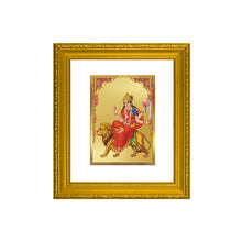 Load image into Gallery viewer, DIVINITI Katyani Mata Gold Plated Wall Photo Frame| DG Frame 101 Wall Photo Frame and 24K Gold Plated Foil| Religious Photo Frame Idol For Prayer, Gifts Items (15.5CMX13.5CM)
