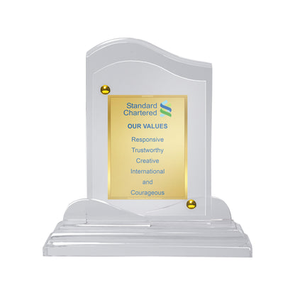 Acrylic Trophy Award |Congratulations Trophy For Celebrations, Ceremony, Events & Functions- Size 1