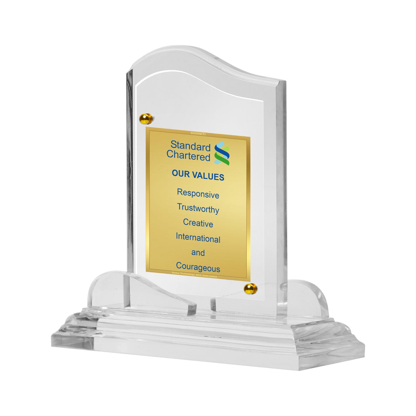 Acrylic Trophy Award |Congratulations Trophy For Celebrations, Ceremony, Events & Functions- Size 1