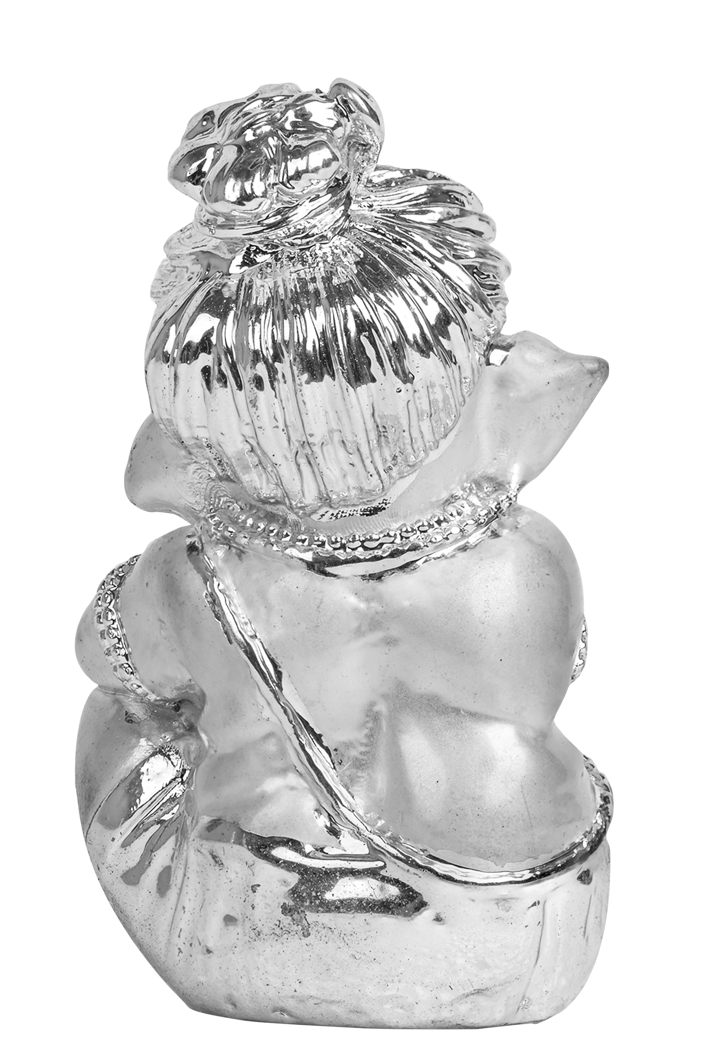 Diviniti Bal Ganesha Idol for Home Decor| 999 Silver Plated Sculpture of Bal Ganesha| Idol for Home, Office, Temple & Table Decoration| Religious Idol For Prayer, Gift