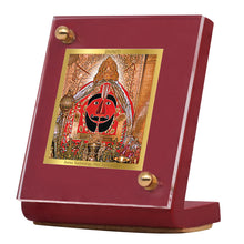 Load image into Gallery viewer, Diviniti 24K Gold Plated Salasar Balaji Frame For Car Dashboard, Home Decor, Table and Puja (6.5 x 5.5 CM)
