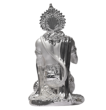 Load image into Gallery viewer, Diviniti Hanuman Idol for Home Decor| 999 Silver Plated Sculpture of Hanuman| Idol for Home, Office, Temple and Table Decoration| Religious Idol For Pooja, Gift
