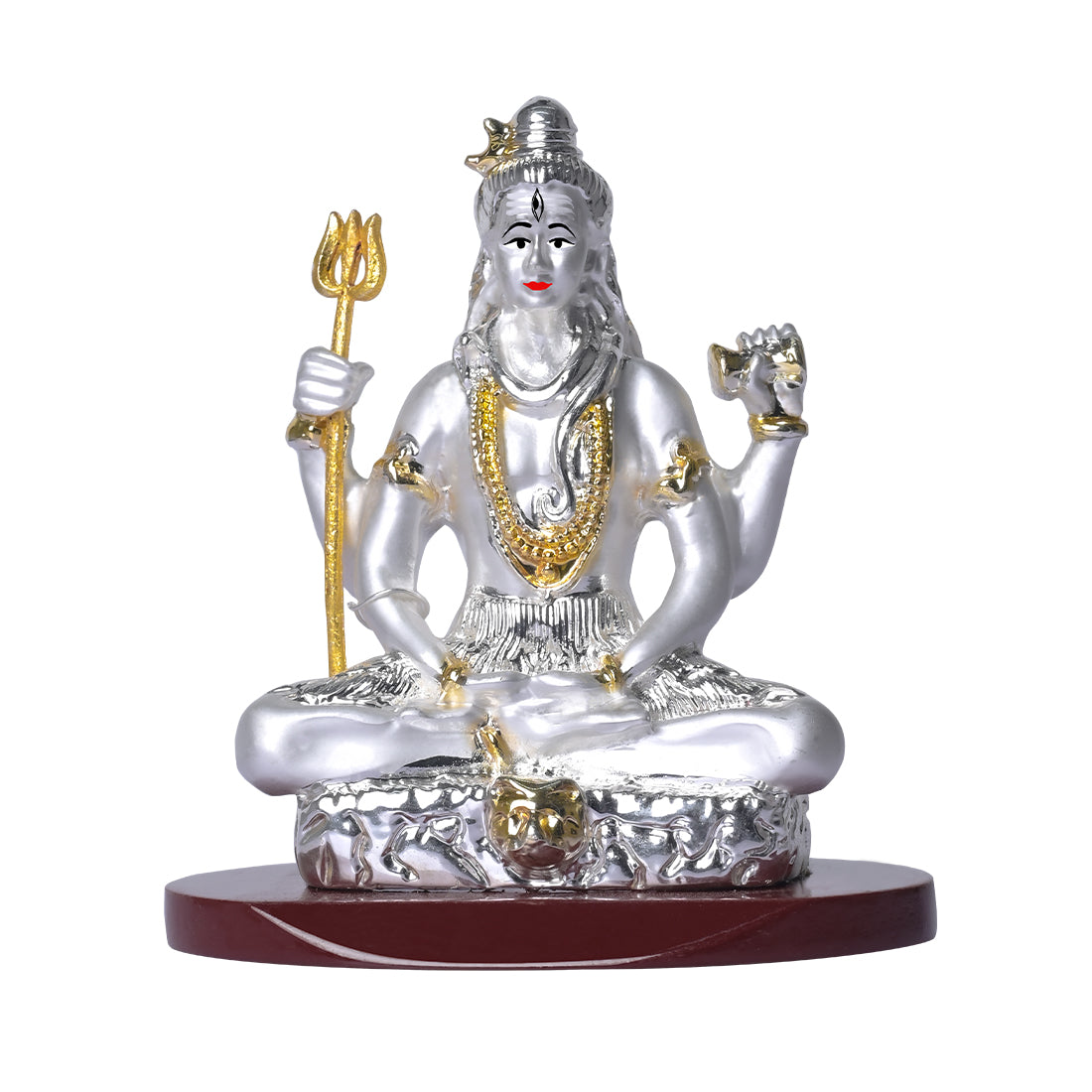 Shiva Statue 21CM Small Size Hand Painted Resin Marble Dust Lord Shiva  Murti, Shiv, Adiyogi Hindu God of Yoga, Meditation, Indian Art & Gift - Etsy